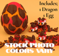 Lava Mini Dragon w/egg