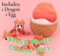 Ice Cream Mini Dragon w/egg